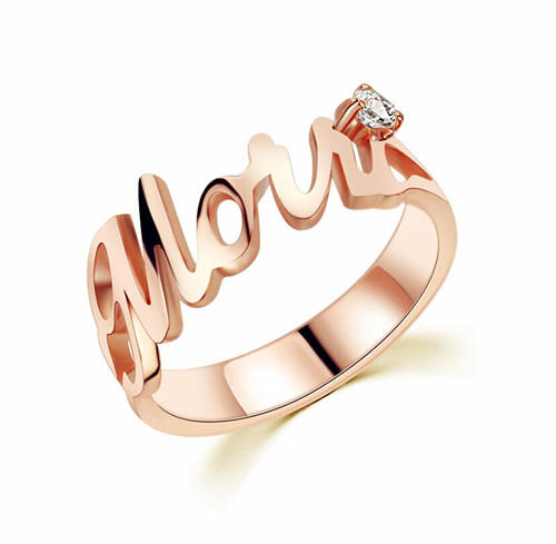custom word rings distributor wholesale personalised name plate jewellery manufacturer hk